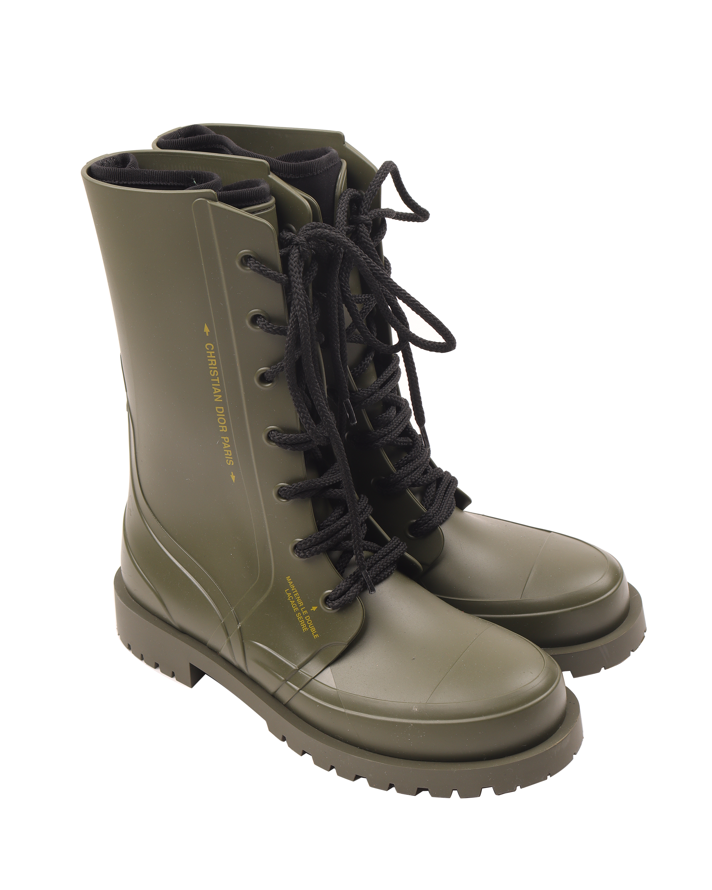 Waterproof Rain Boots for Women & Men - Comfortable Slip-Resistant Rubber Boots for Outdoor, Hiking, Gardening & Puddles