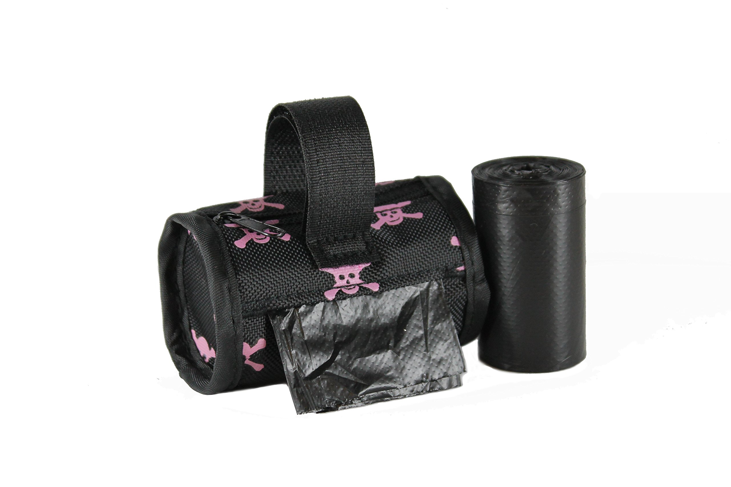 Premium 5-Star Pet Barrel Style Dispenser with 2 Rolls - Made in USA - Easy Open Poop Bags for Dogs - Convenient Waste Cleanup for Walks, Parks & Backyards