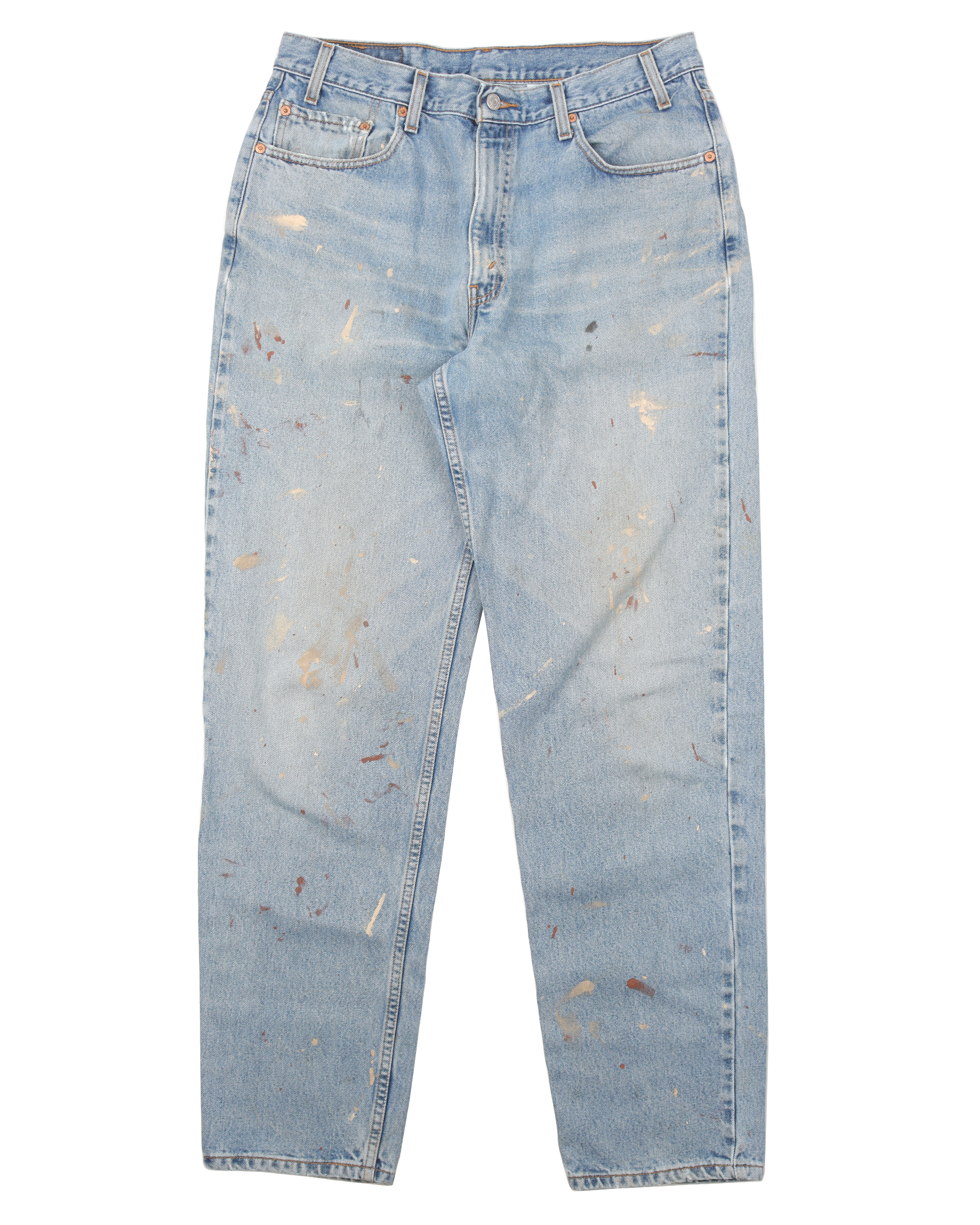 Vintage 1990's Levi's 550 Relaxed Fit Painter Jeans - Classic Denim Pants for Men, Workwear & Casual Style