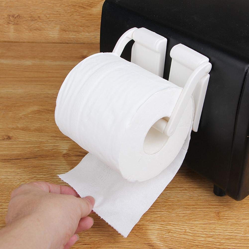 Magnetic Kitchen Paper Holder - Toilet Paper & Towel Rack for Refrigerator Side Wall (9x4.5cm) | Space-Saving Napkin Organizer for Kitchen, Bathroom & Office Use