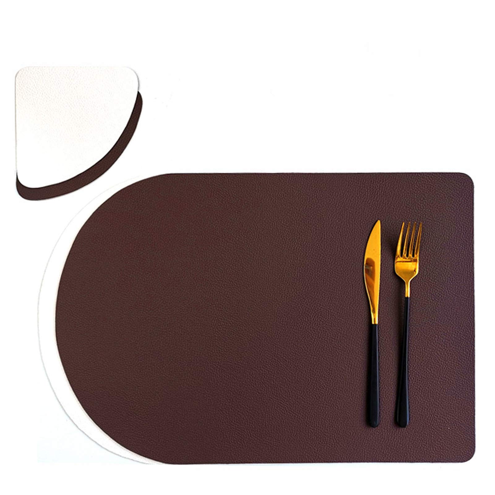 AIWKR Non-Slip Heat Resistant Placemats - Durable Washable Table Mats for Dining, Kitchen & Home Decor - Perfect for Dinner Parties, Family Gatherings & Everyday Meals