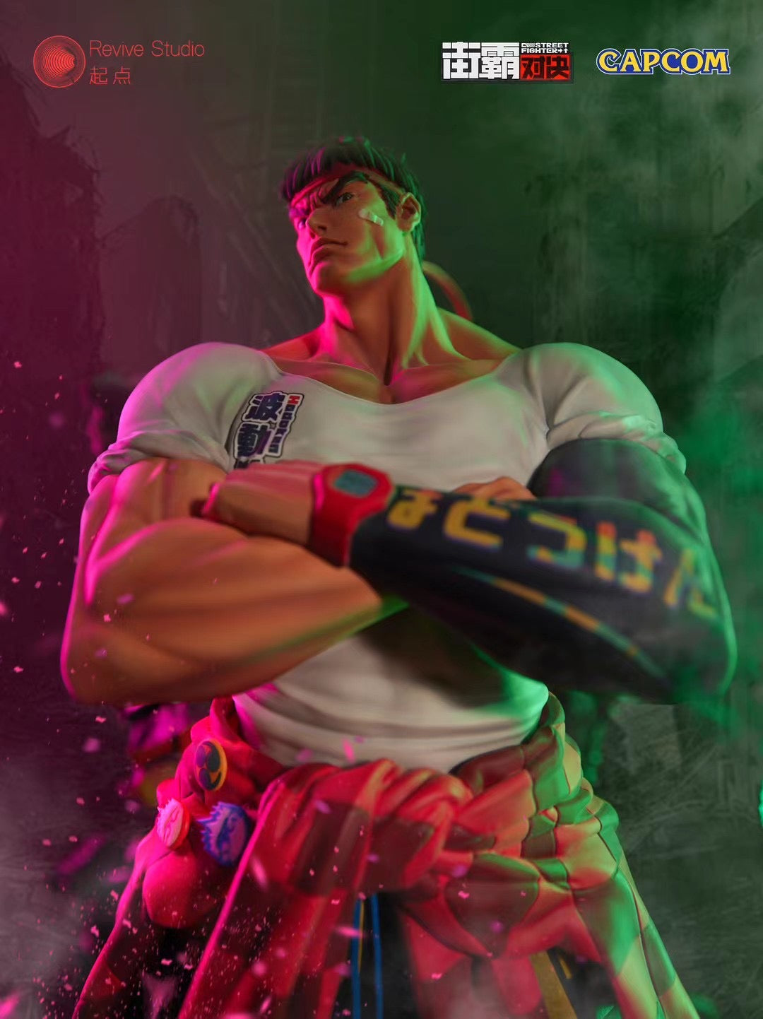 Revive Studio Street Fighter Ryu Action Figure - Collectible Fighting Game Character for Fans | Perfect for Display, Gaming Battles & Anime Collections