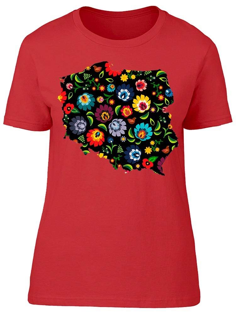 Polish Folk Pattern Women's T-Shirt - Stylish & Comfortable Casual Wear for Everyday Outfits & Cultural Events