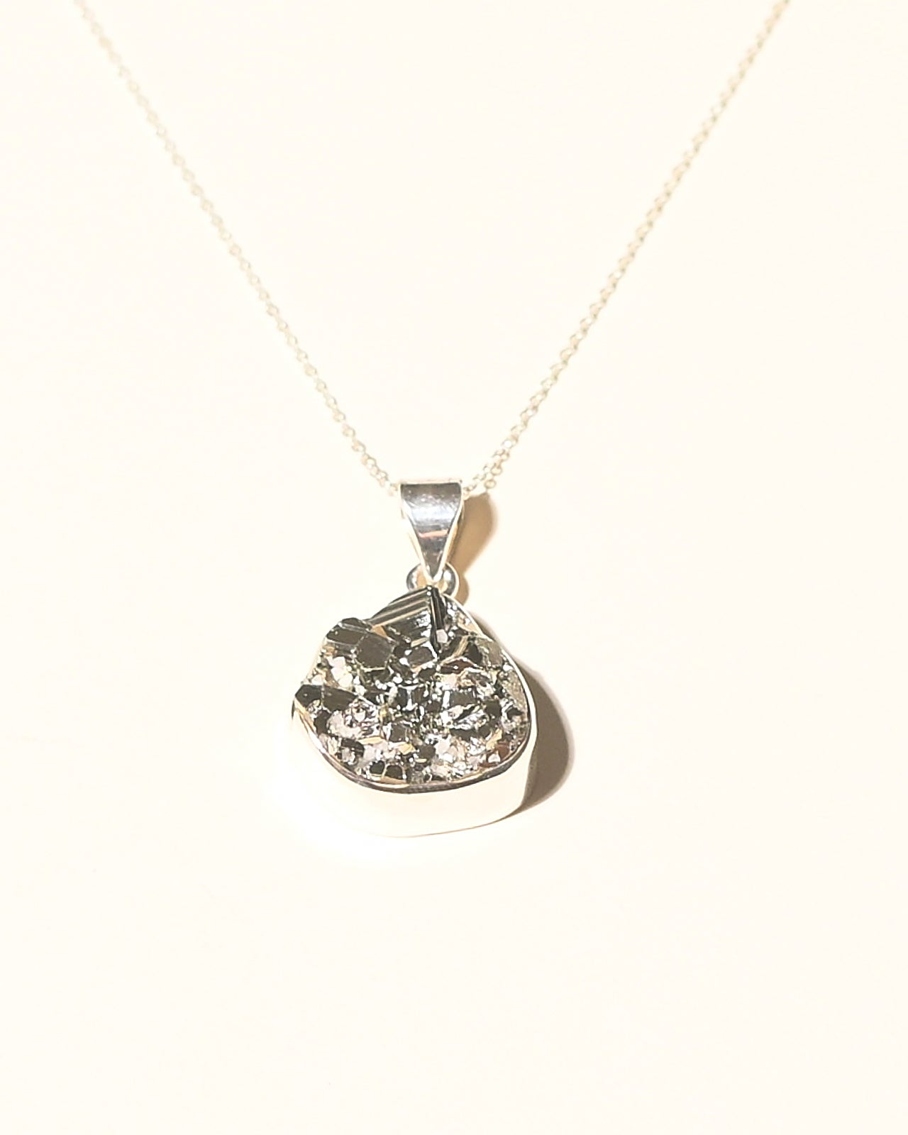 Pyrite Necklace for Women - Natural Healing Crystal Jewelry for Energy & Protection | Perfect for Meditation, Yoga & Spiritual Gifts