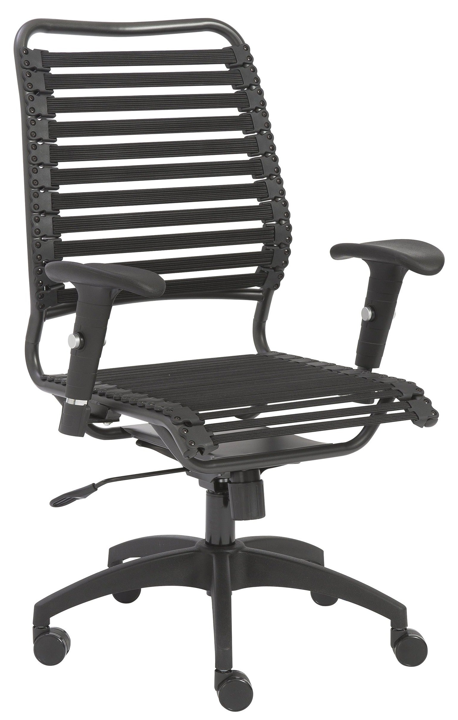 Ergonomic High Back Office Chair - Black Mesh with Graphite Frame & Swivel Base for Home Office, Gaming & Workspace Comfort