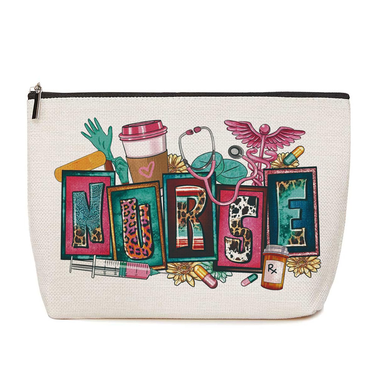 **Premium Nurse Gifts Set - Essential Nursing Accessories for Work, School & Daily Use - Makeup Bag, Nurse Day, Graduation, Birthday, Christmas & Nurse Week Appreciation Gifts for Women & Female Colleagues - Perfect for Hospitals, Clinics & Nursing Students**