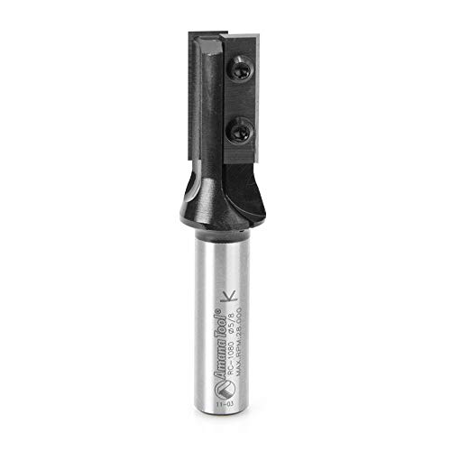Amana Tool RC-1080 Carbide Insert Straight Router Bit - 5/8