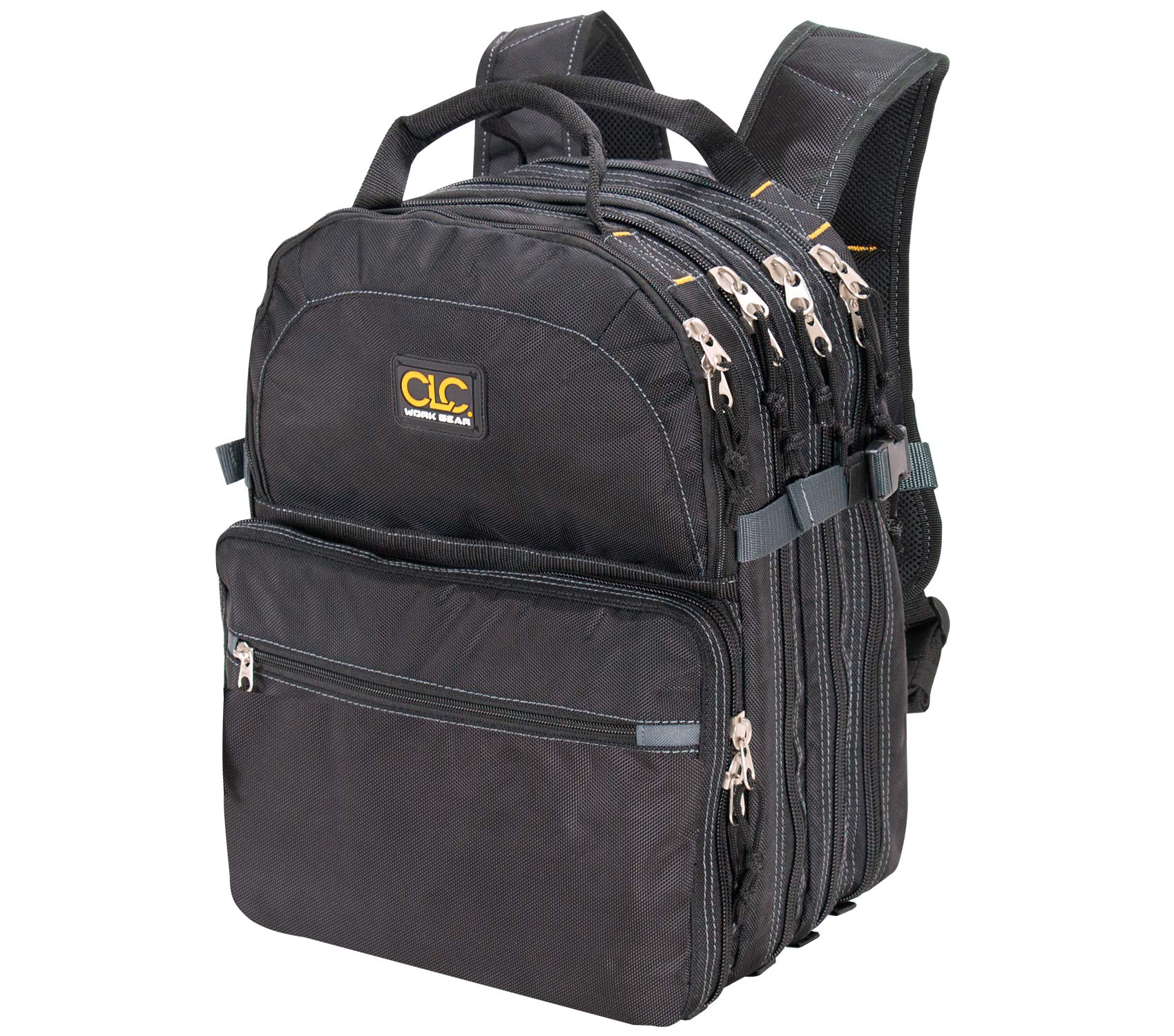 CLC Custom LeatherCraft 1132 75-Pocket Tool Backpack - Durable Construction for Electricians, Plumbers & Contractors - Perfect for Job Sites, Workshops & DIY Projects