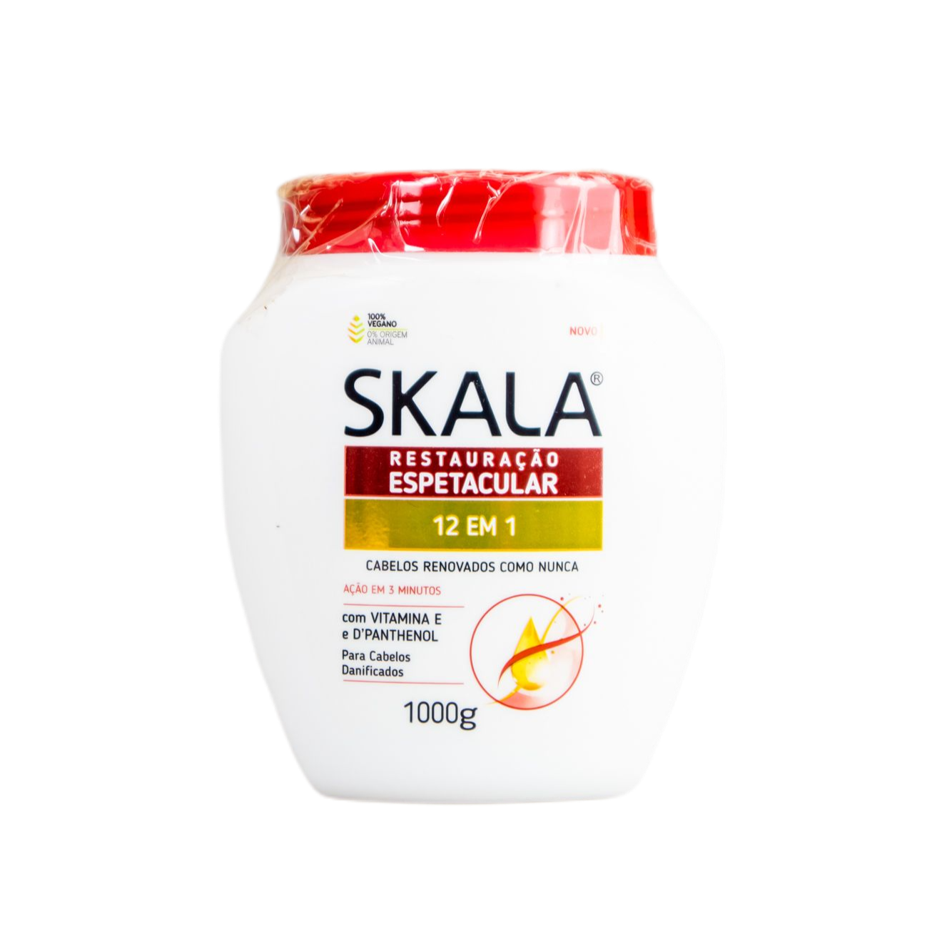 Skala 12-in-1 Restoration Hair Treatment Cream - Deep Conditioning, Repair & Shine for Damaged, Dry & Frizzy Hair - Perfect for Salon-Quality Results at Home, Post-Color Care & Daily Hair Maintenance