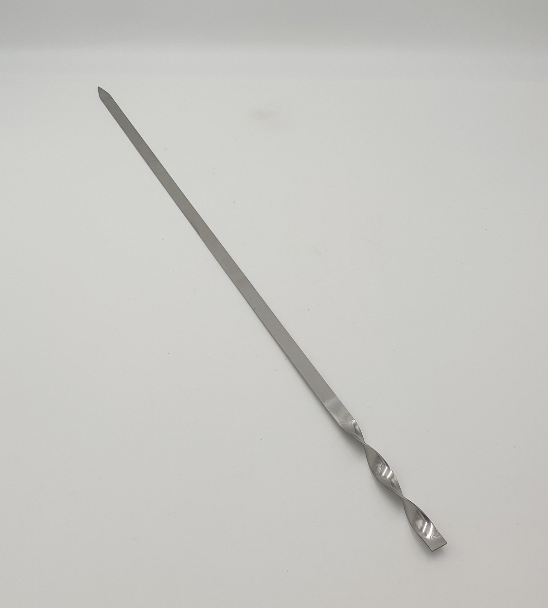 30-Pack 0.5mm Stainless Steel BBQ Skewers for Grilling, Kabobs, and Shish Kebabs - Perfect for Backyard BBQs, Camping, and Outdoor Cooking