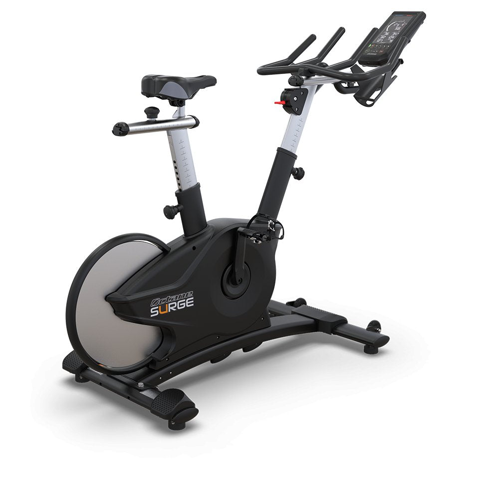 Octane Surge Indoor Cycling Bike - Premium Home Exercise Bike for Cardio & Fitness Training - Perfect for Home Gym, Spin Classes & Weight Loss Workouts
