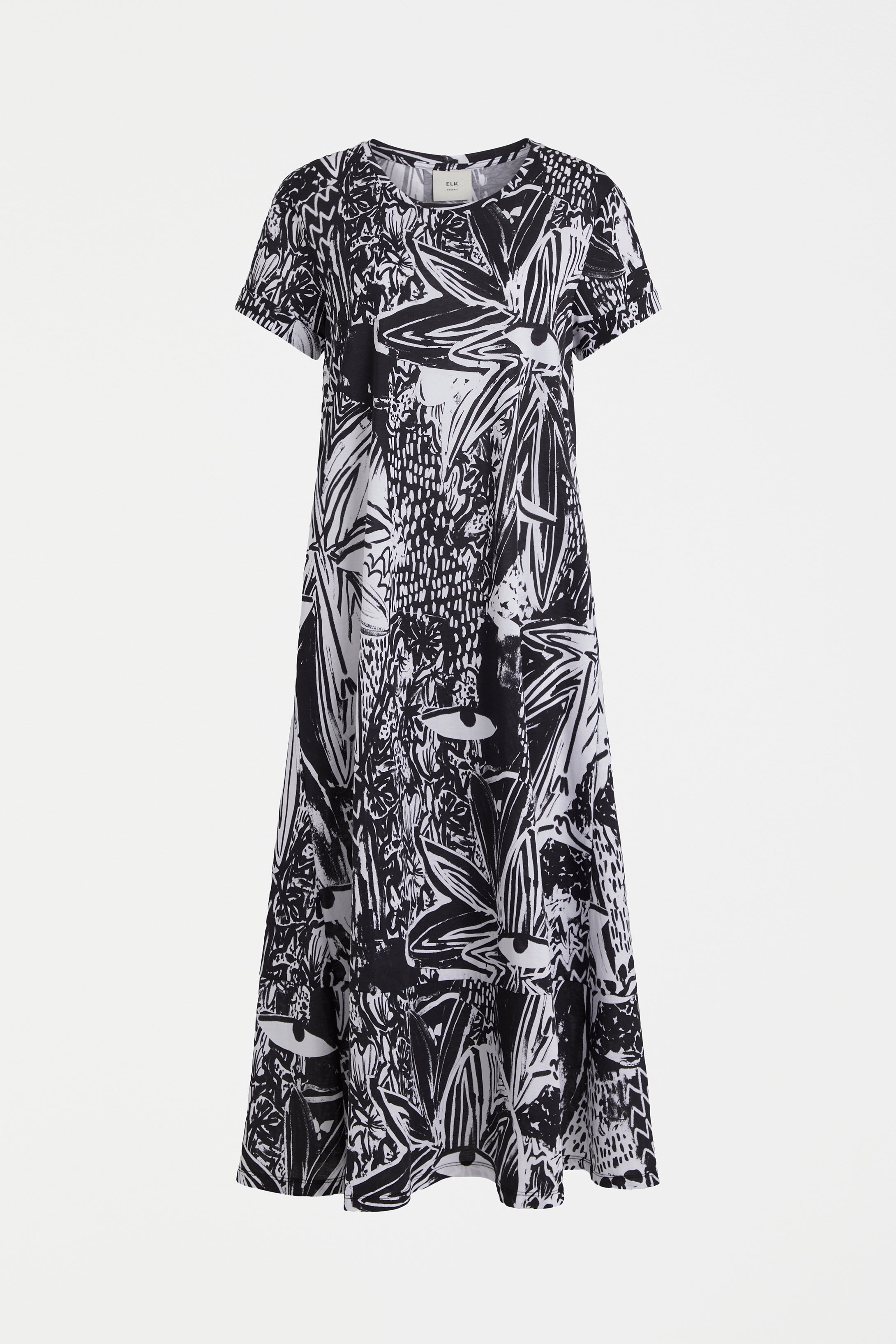 Haki Dress Tropea Print - Stylish Floral Summer Dress for Women | Perfect for Beach, Vacation & Casual Outings