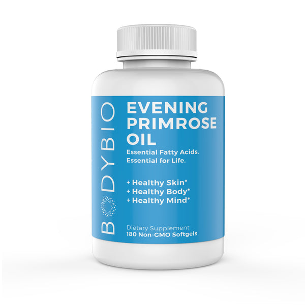 Evening Primrose Oil Supplement - 1000mg Softgels for Women's Health, Hormone Balance & Skin Care | Supports PMS, Menopause & Healthy Skin | Non-GMO, Gluten-Free