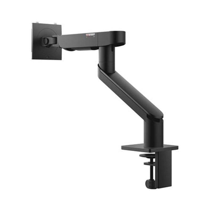 Dell 482 BBDJ Single Monitor Arm Mount - Adjustable VESA Desk Mount for 13-30 inch Screens - Ergonomic Computer Monitor Stand for Home Office & Gaming Setup