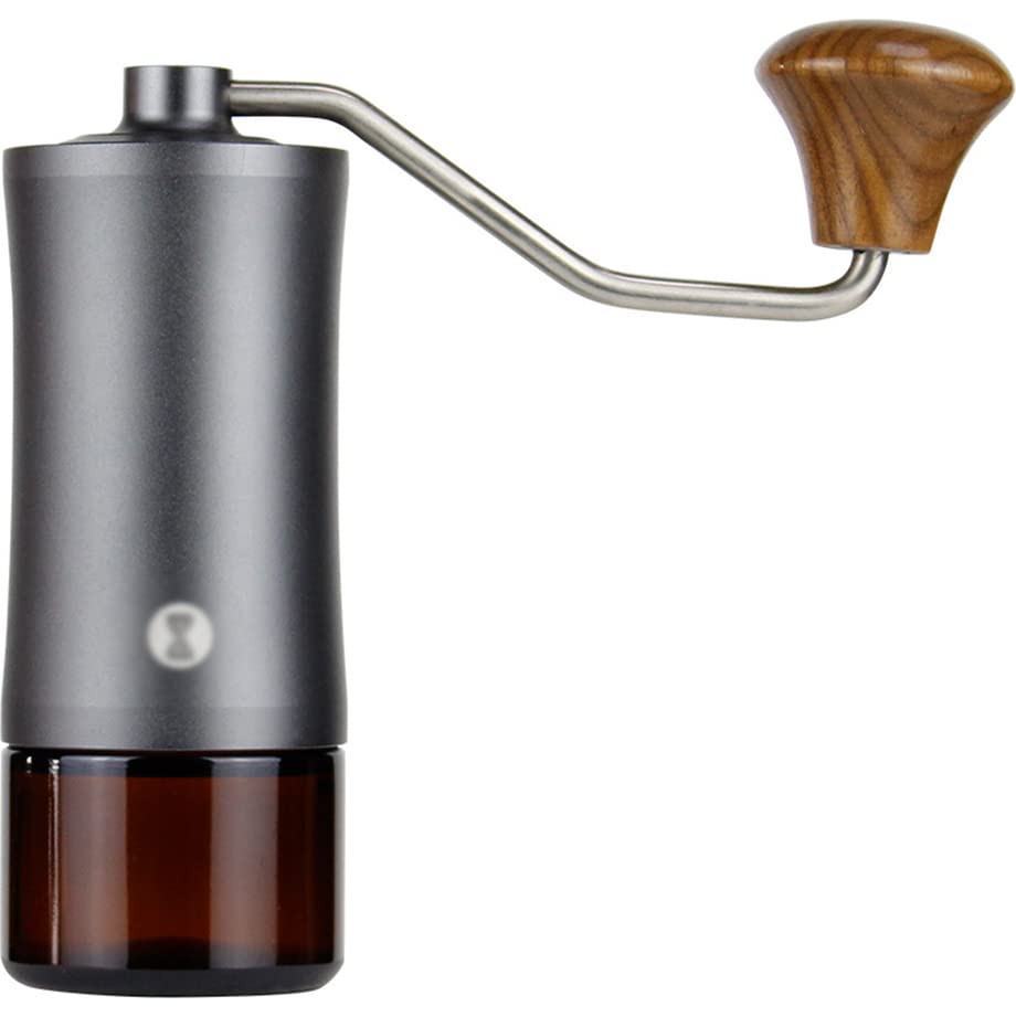 Premium Manual Coffee Grinder with Adjustable Settings - Stainless Steel Conical Burr for Aeropress, Drip Coffee, Espresso & French Press | Perfect for Home Brewing, Camping & Travel | 14.8oz Capacity