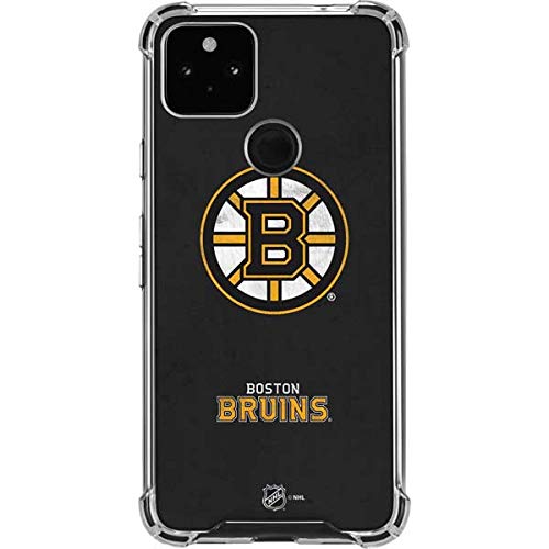 Official NHL Boston Bruins Phone Case for Google Pixel 4a 5G - Clear Protective Cover for Sports Fans