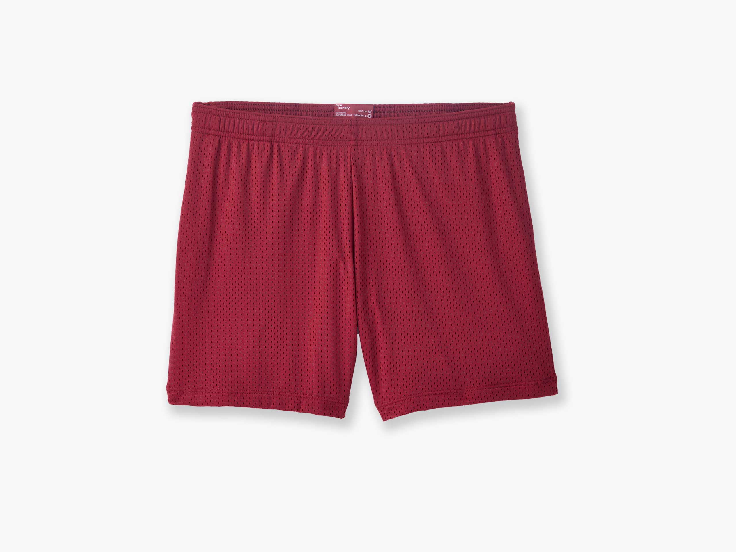 4 Pocket Lounge Shorts for Men - Comfortable Burgundy Casual Shorts with Pockets - Perfect for Relaxing at Home, Lounging, and Outdoor Activities