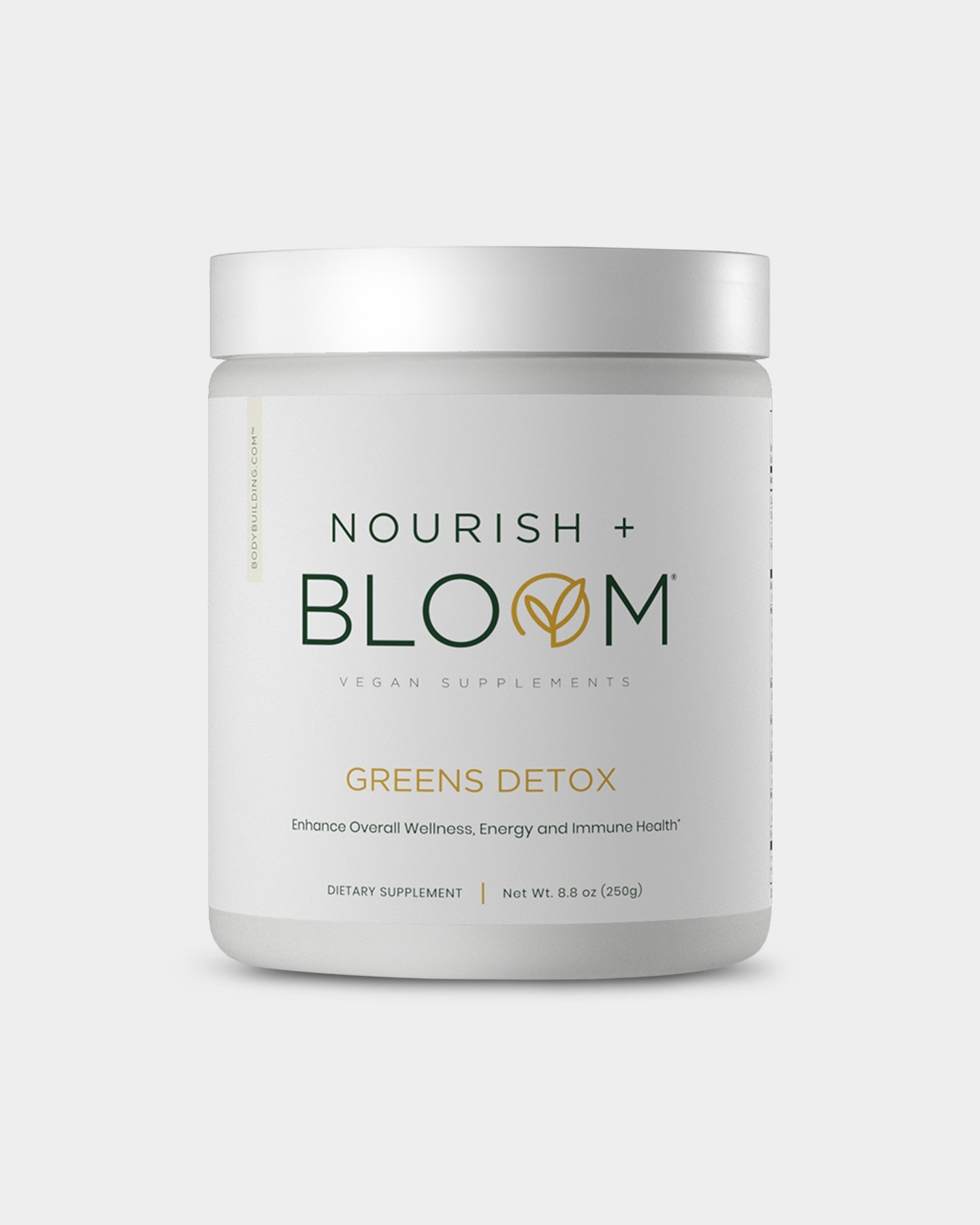 Nourish + Bloom Super Greens Powder - Organic Detox & Energy Boost for Daily Wellness | Perfect for Smoothies, Juices & Healthy Lifestyles