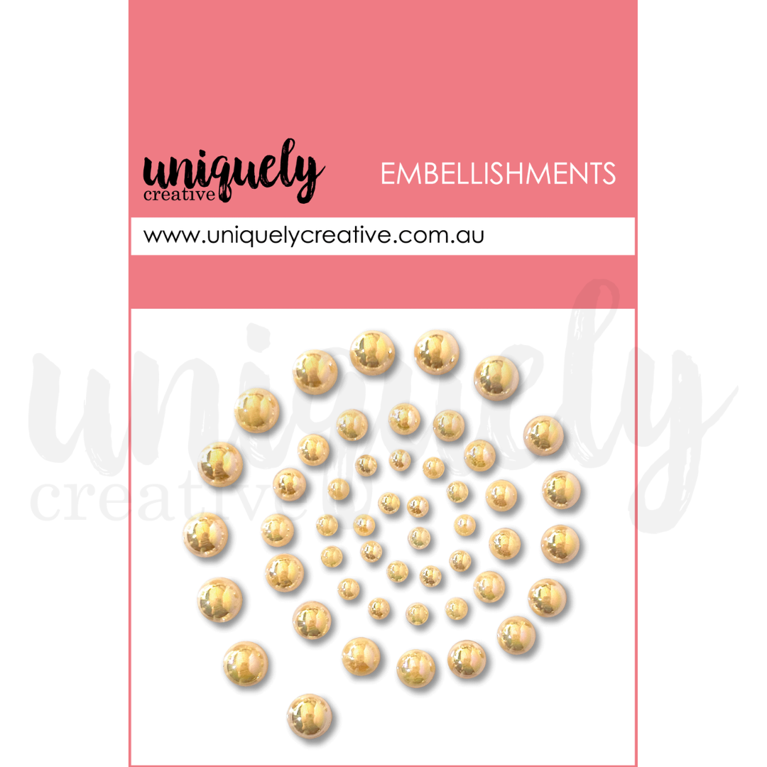 Champagne Pearls - Elegant Bubble Beads for DIY Jewelry, Wedding Decor & Party Favors | Perfect for Bridal Accessories, Crafting & Gift Giving