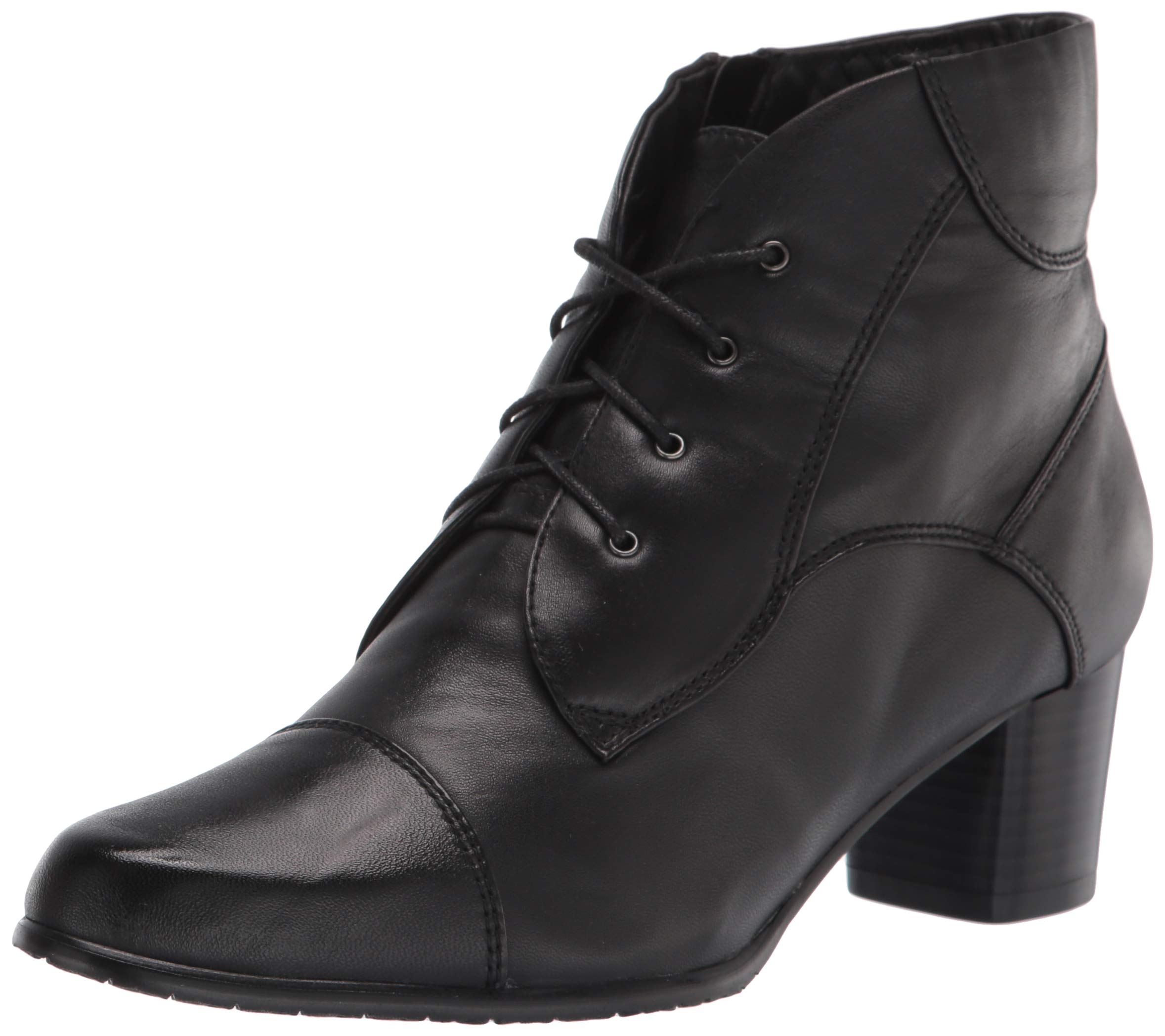 Spring Step Women's Mid Calf Boots - Comfortable Ankle Booties for Fall & Winter | Waterproof & Slip-Resistant | Perfect for Work, Casual Outfits & Outdoor Activities