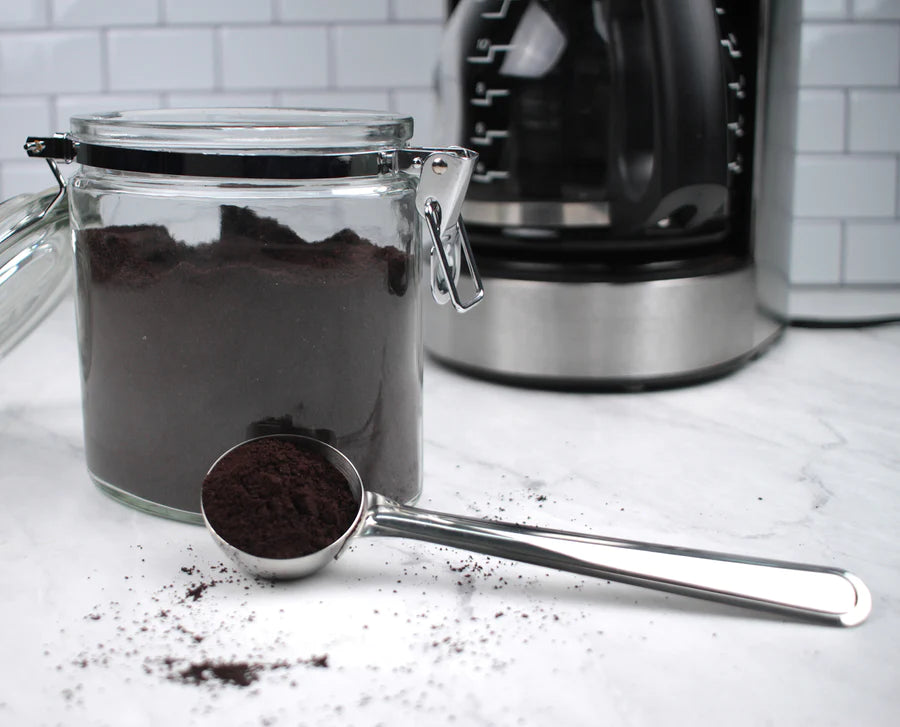 Premium Stainless Steel Coffee Scoop - 1 Tbsp Measuring Spoon for Perfect Coffee Brewing - Ideal for Espresso, French Press, Drip Coffee & Kitchen Use