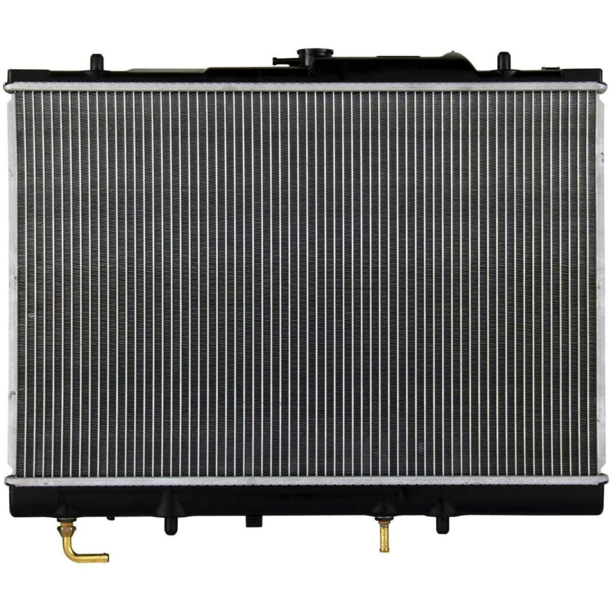 1 Row Aluminum/Plastic Radiator with Oil Cooler for 1997-2015 Mitsubishi Montero Sport 3.0L & 1999-2003 Montero Sport 3.5L V6 - Perfect for Engine Cooling & Off-Road Adventures