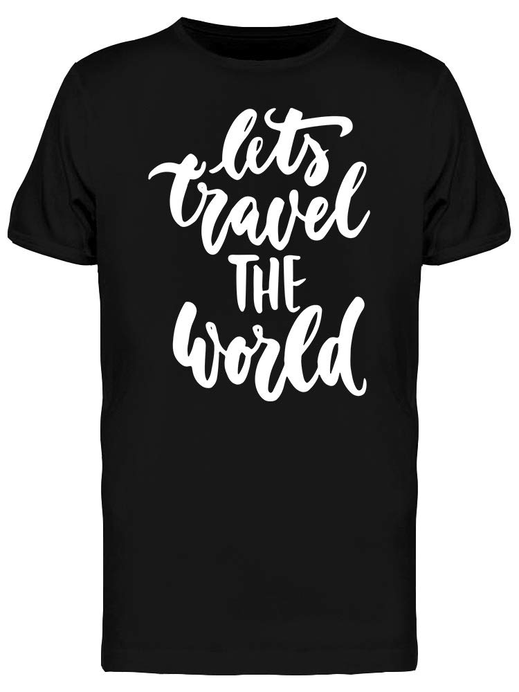 Men's Travel The World T-Shirt - Comfortable Casual Tee for Adventure & Vacation | Perfect for Road Trips, Backpacking & Exploring