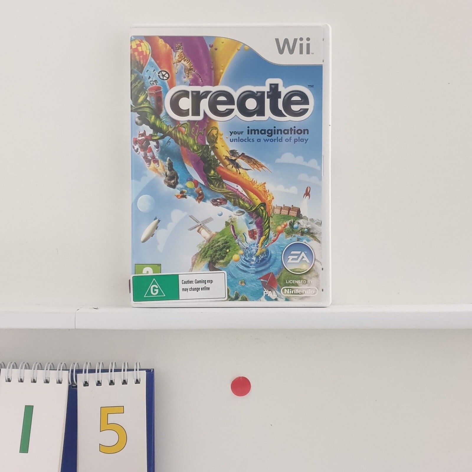 Nintendo Wii Game with Manual - PAL Version | Create Your Imagination | Perfect for Family Fun & Retro Gaming