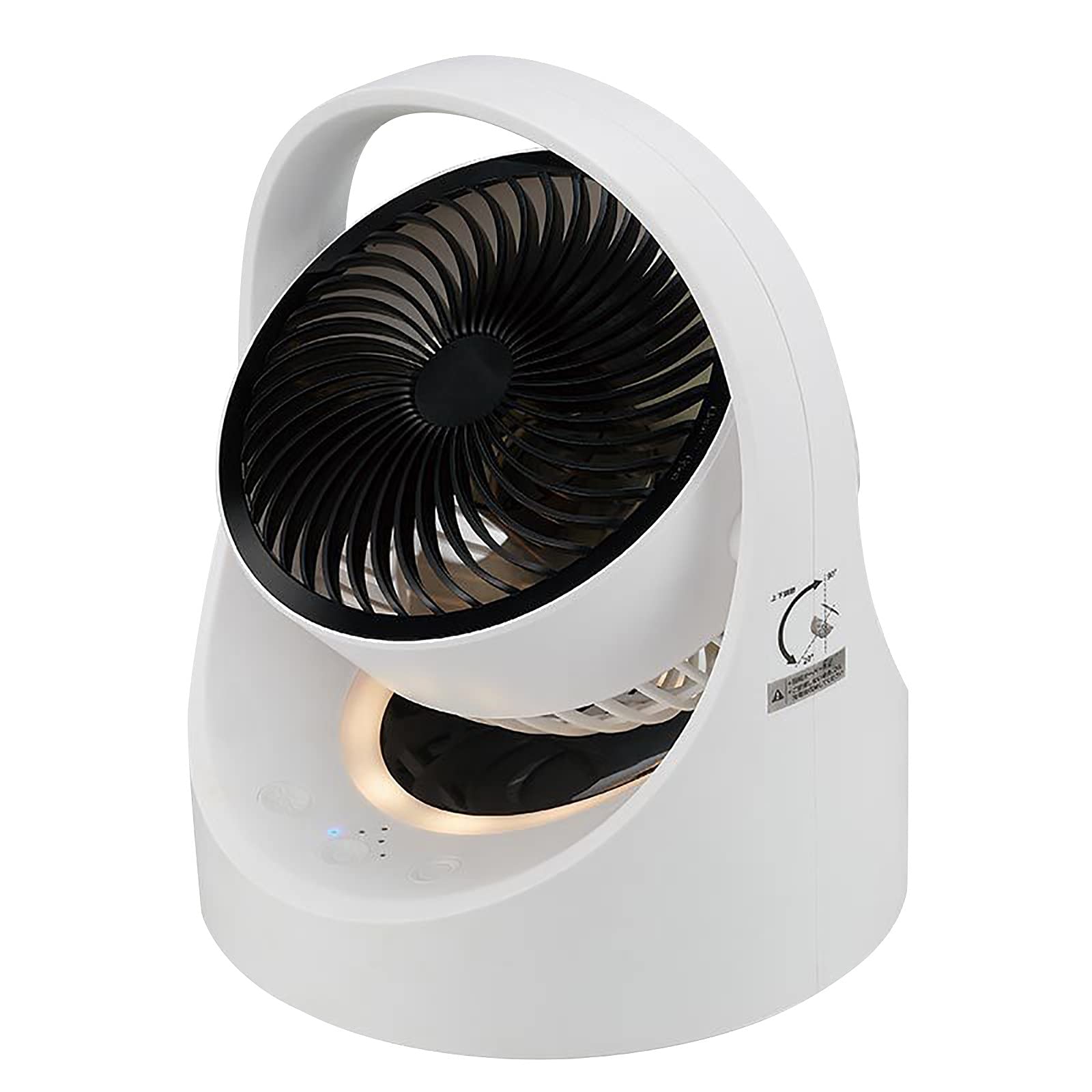 USB Desktop Fan - Quiet Oscillating Air Circulator with Adjustable Height for Home Office & Bedroom Cooling | Perfect for Work, Study & Sleep Comfort