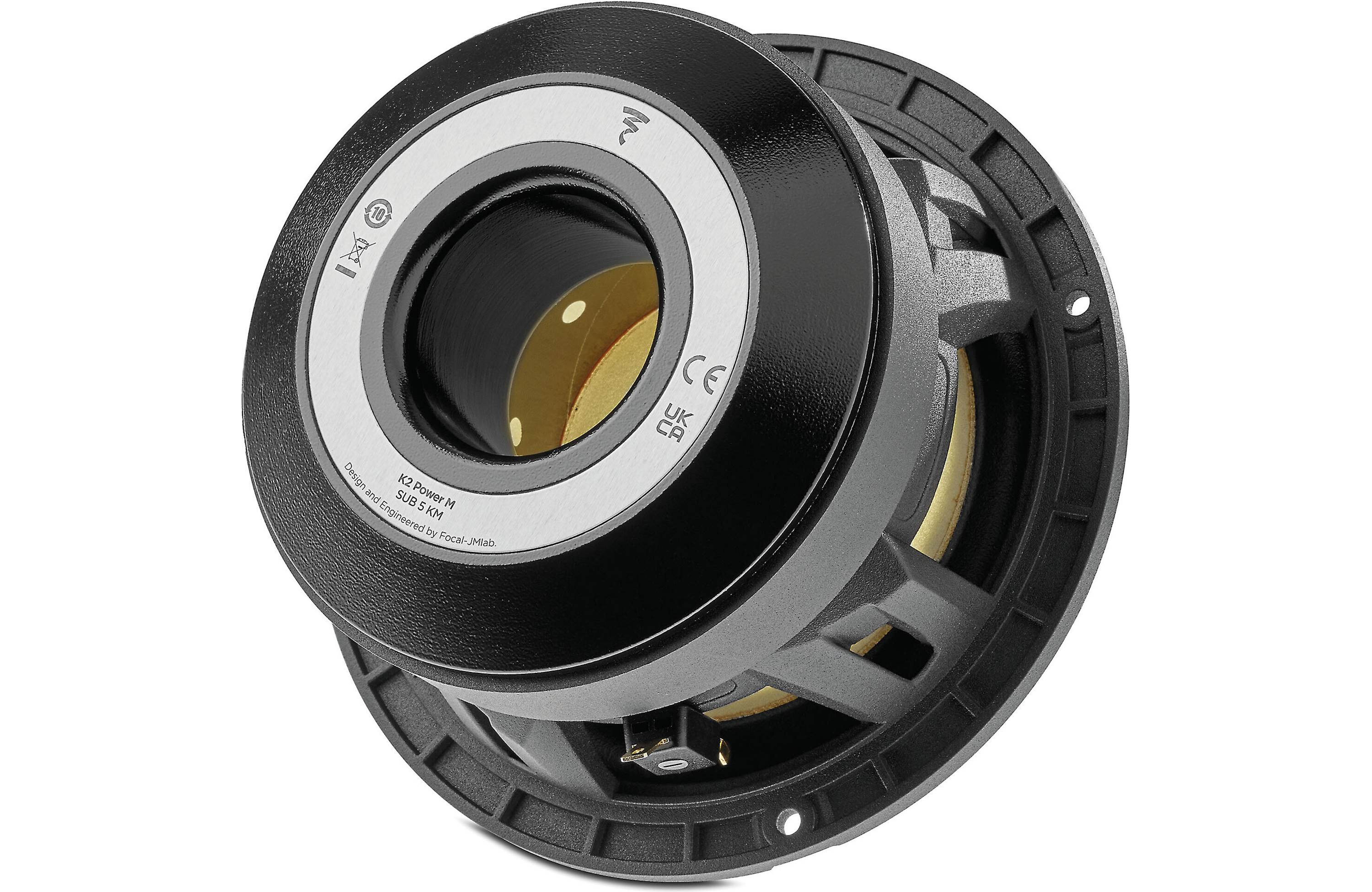 Focal SUB5KM K2 Power M 5 4 Ohm Car Subwoofer - High Performance Bass Speaker for Car Audio Systems | Perfect for Car Enthusiasts & Music Lovers