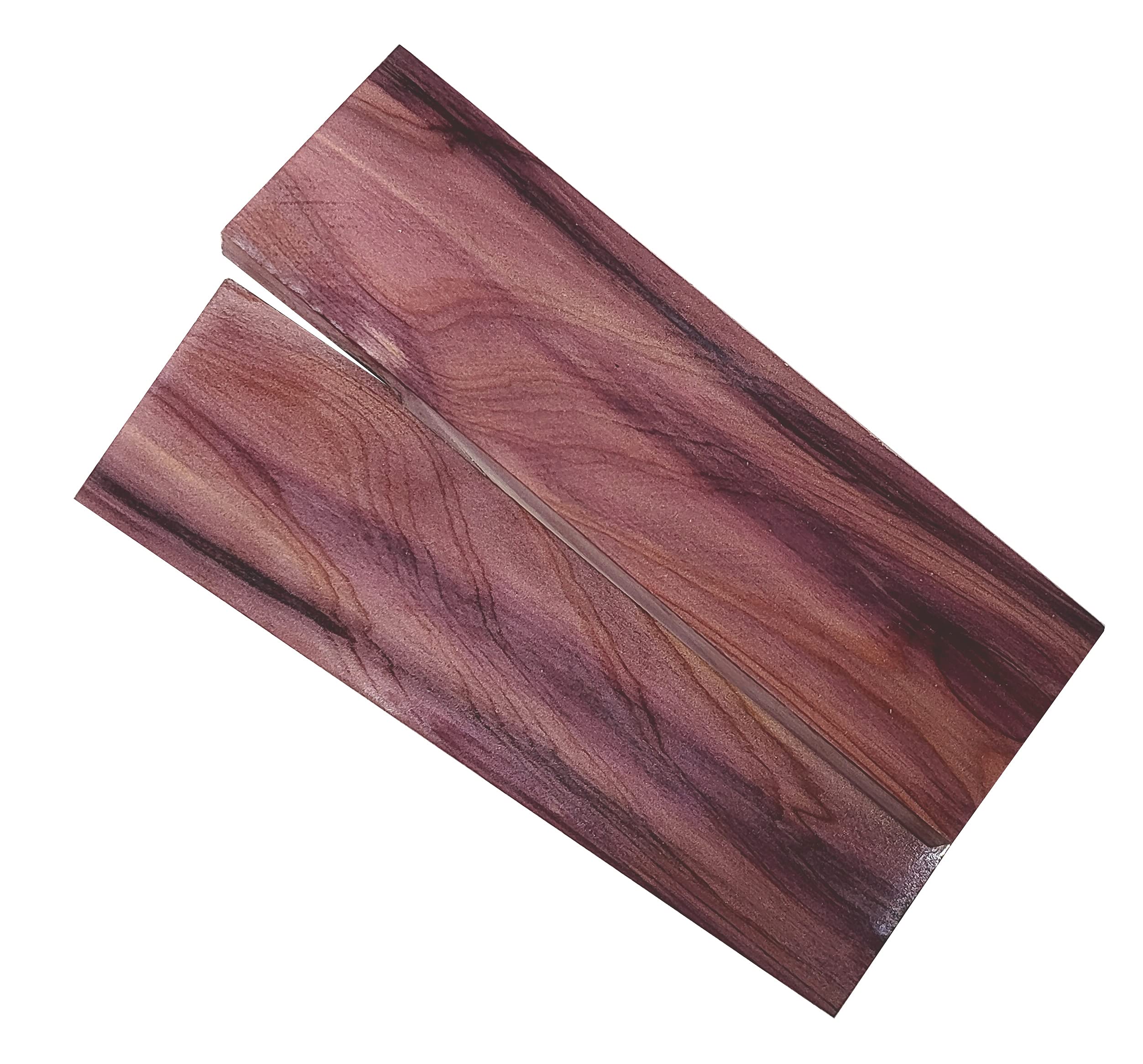 Premium Tennessee Aromatic Cedar Knife Handle Scales - Natural Wood Replacement Parts for Custom Knife Making - Perfect for Hunting, Camping & Outdoor Survival Gear