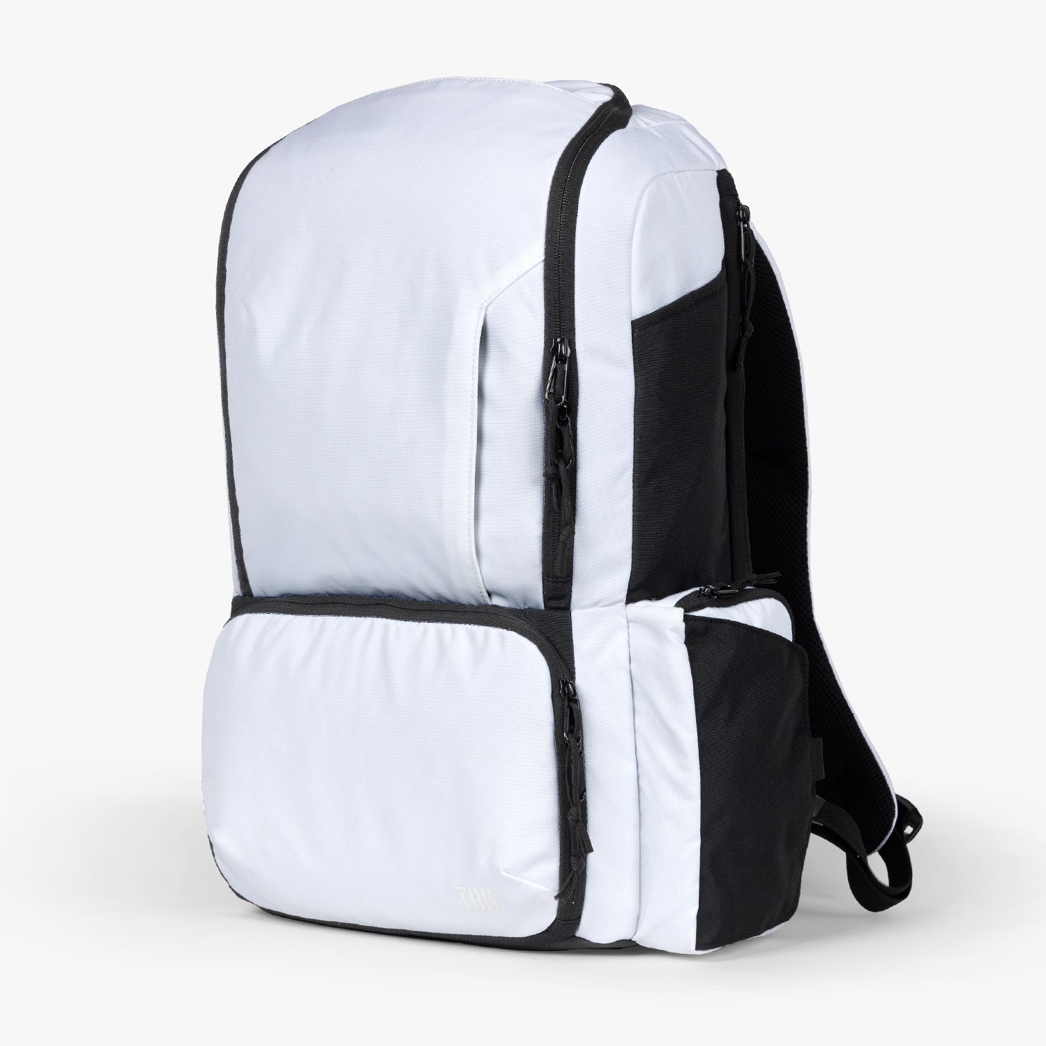 Premium Waterproof Expedition Diaper Bag - Arctic White | Stylish & Spacious Baby Essentials Organizer for Travel, Outings & Daily Use