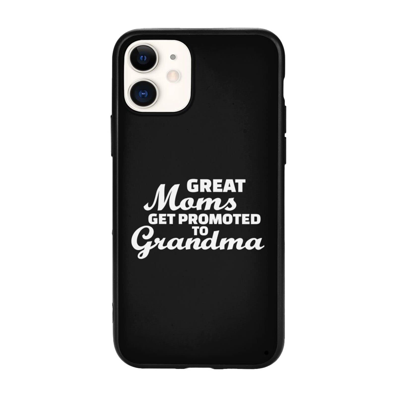 Shockproof Rubber Phone Case for iPhone 11/Pro/Pro Max - Fashion Print Grandma-Themed Design | Durable Protective Cover for iPhone 11 (6.1