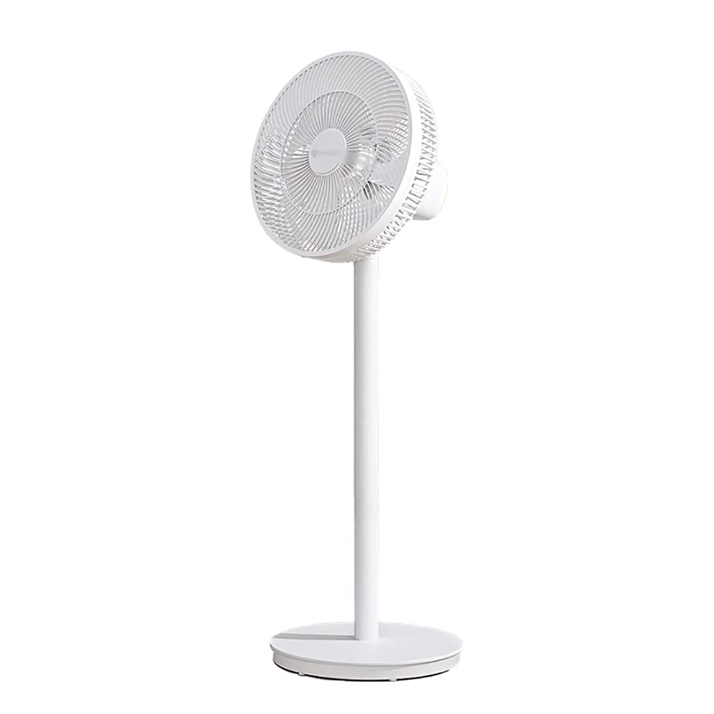 Electric Standing Pedestal Fan with Auto Oscillation - Adjustable Height & Tilt, 3 Speed Settings, Rechargeable Battery - Perfect for Home, Office & Outdoor Use