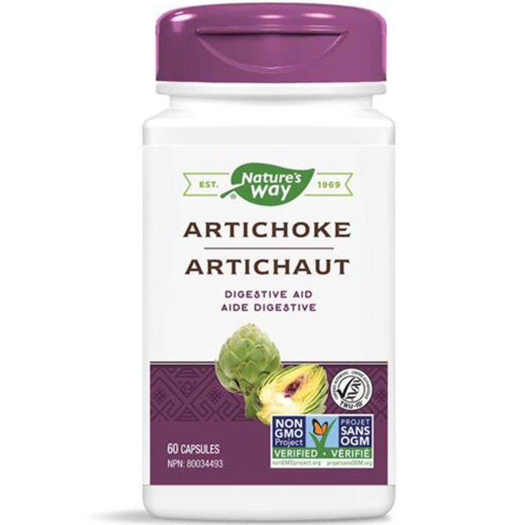 Nature's Way Standardized Artichoke Extract 60 Capsules - Supports Liver Health & Digestion, Natural Detox Supplement for Daily Wellness