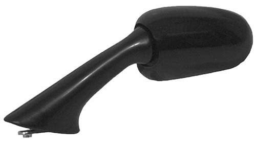 Emgo 20-35263 OEM Style Right Side Carbon Fiber Motorcycle Mirror - Replacement for Harley, Cruiser & Street Bikes - Enhances Safety & Style on Road Trips