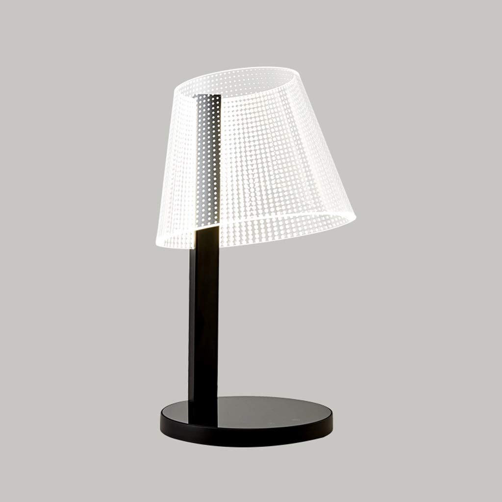 XIAOSAKU Stylish LED Table Lamp for Bedroom & Office, Touch Control Night Light with 5V/1A USB Port, Minimalist Small Desk Lamp for Reading, Bedside Table Lighting, Home Decor