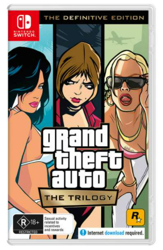 SWI Grand Theft Auto: The Trilogy - The Definitive Edition | GTA Remastered Collection for PC, PS5 & Xbox | Open-World Action Adventure Game for Crime Story Lovers