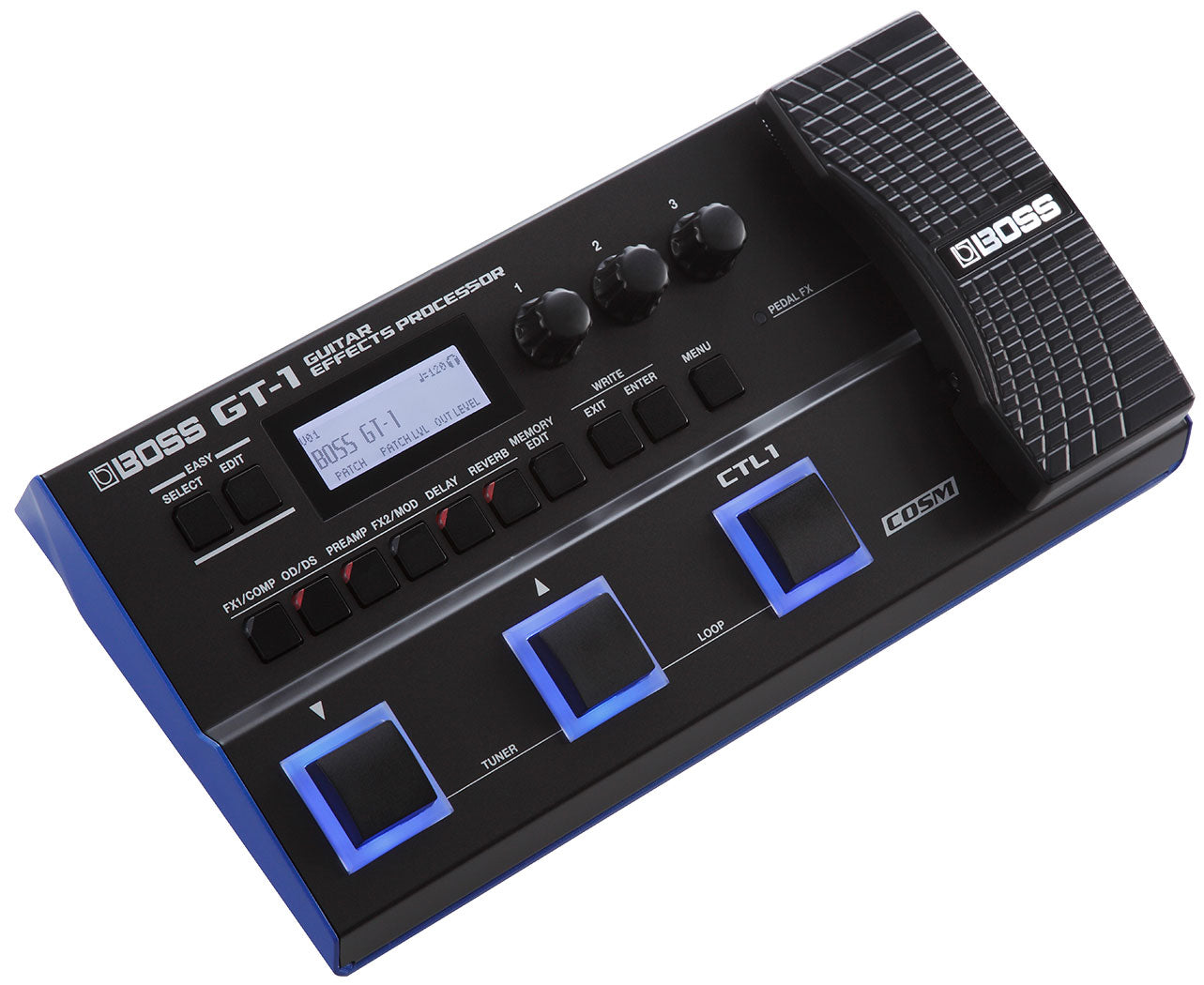 Boss GT-1 Guitar Effects Processor - Professional Multi-Effects Pedal for Electric Guitar - Perfect for Live Performances & Studio Recording