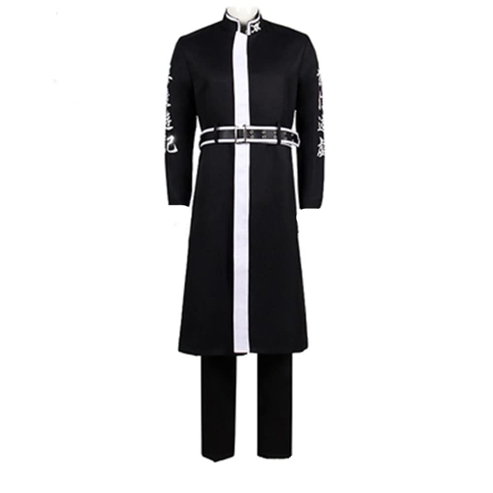 Izana Kurokawa Rindo Haitani Cosplay Jacket - Black & Red Tenjiku Uniform for Halloween, Anime Conventions & Tokyo Revengers Fan Events