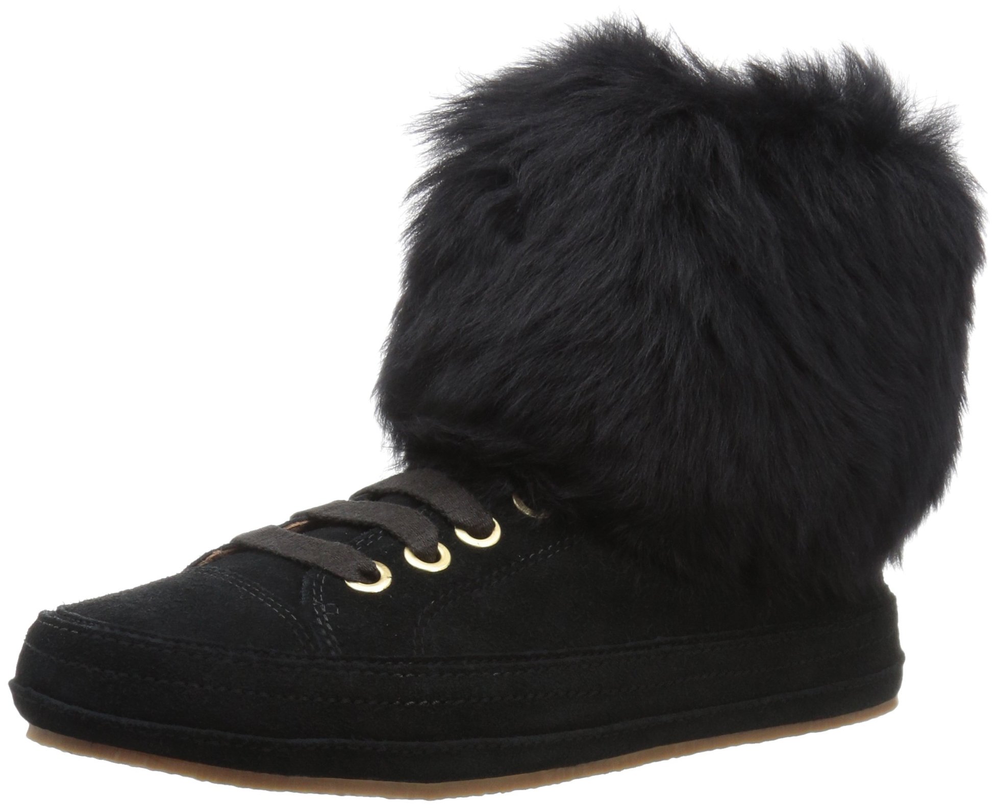 UGG Women's Antoine Fur Fashion Sneakers - Cozy Winter Shoes for Women, Comfortable Slip-On Sneakers with Soft Fur Lining - Perfect for Casual Outfits, Running Errands & Cold Weather