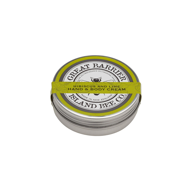 Hibiscus & Lime Scented Hand Cream - 100g Moisturizing Lotion for Dry Skin - Perfect for Office, Travel & Gift Giving