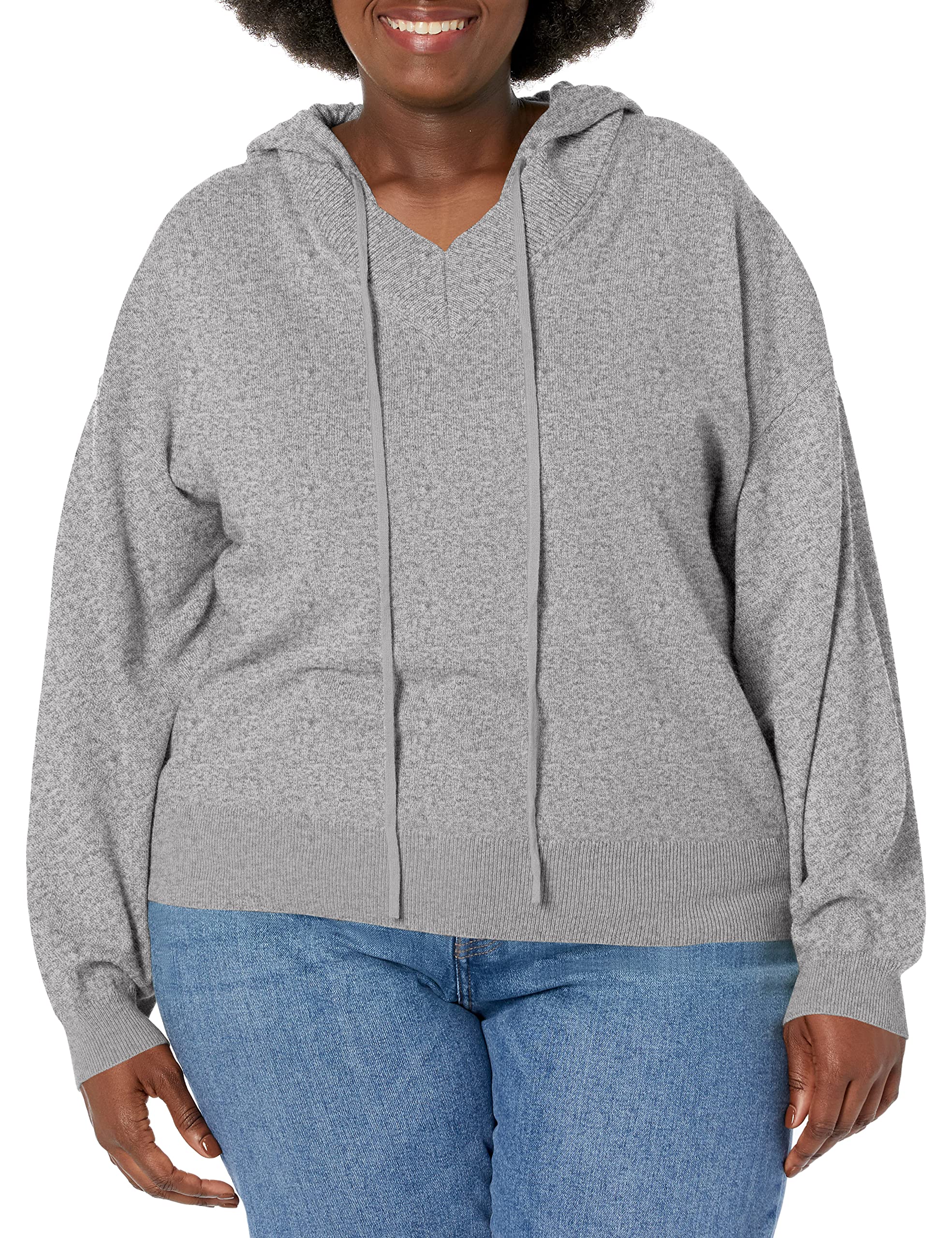Theory Women's Premium Cashmere Hoodie - Soft & Warm Winter Sweatshirt for Casual Wear, Office & Travel