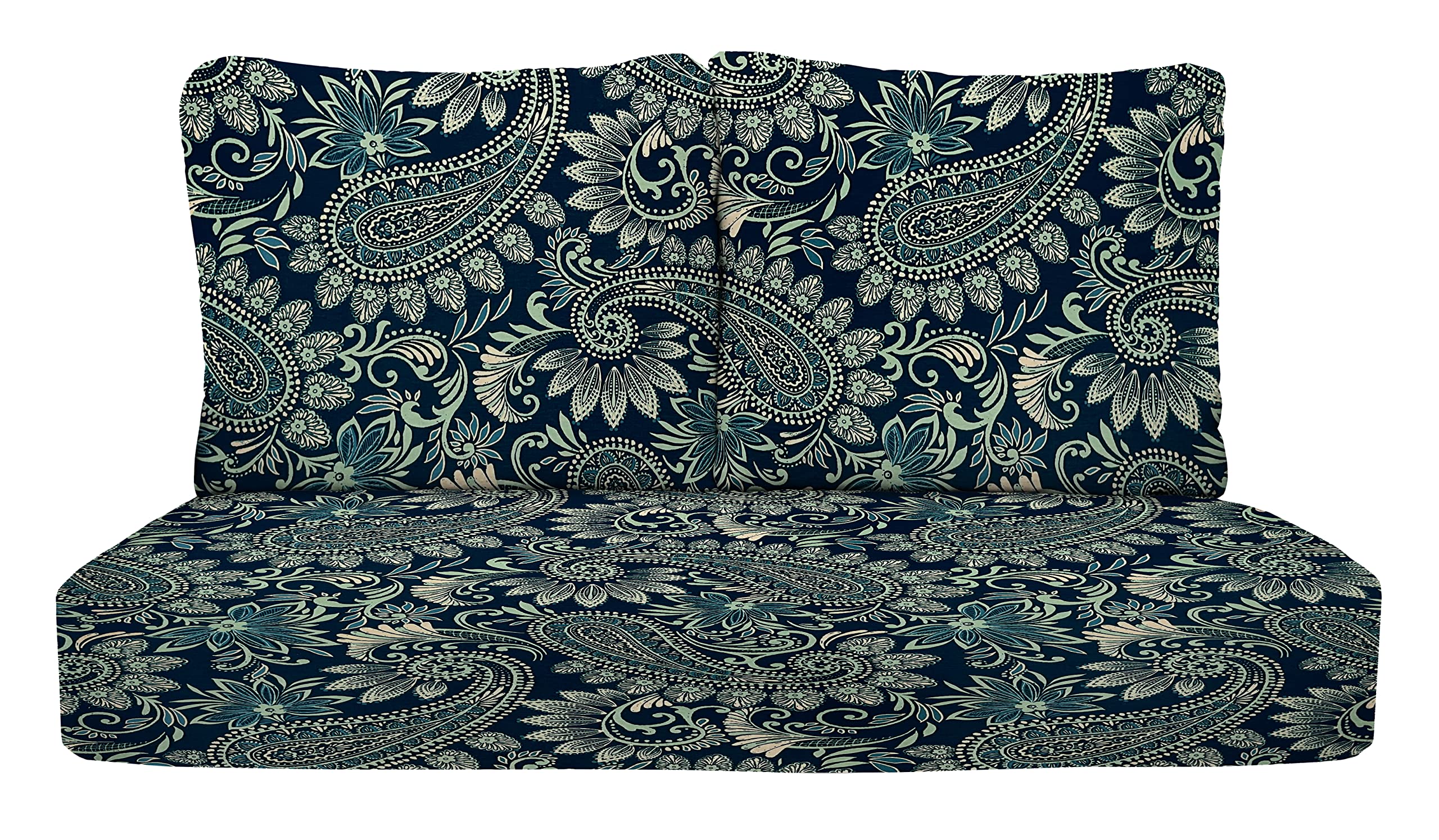 RSH Décor Indoor Outdoor Deep Seating Loveseat Cushion Set - 46