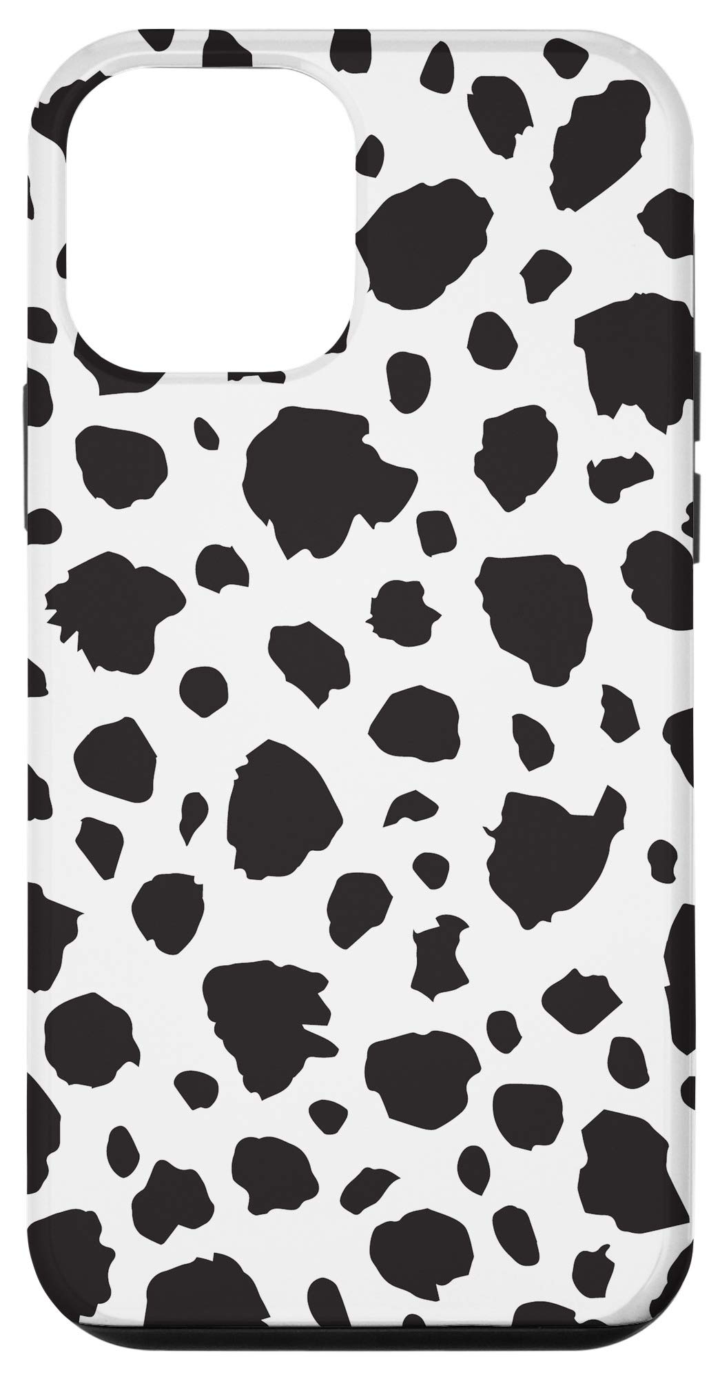 iPhone 12 Mini Cow Print Pattern Phone Case - Cute Animal Design Protective Cover for iPhone 12 Mini (5.4 Inch) | Perfect for Daily Use, Travel & Fashion Accessory