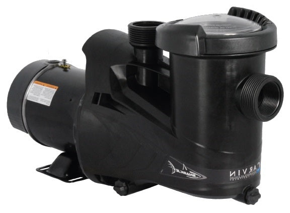 1.5 HP 2-Speed Sharkjet Series Above Ground Pool Pump with Vertical Disc - Powerful Water Circulation for Inground & Above Ground Pools, Spas, and Water Features