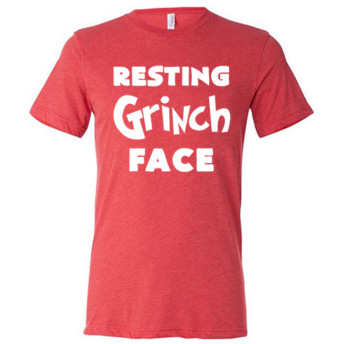 Funny Resting Grinch Face T-Shirt - Unisex Christmas Humor Apparel for Men & Women - Perfect for Holiday Parties & Festive Gatherings