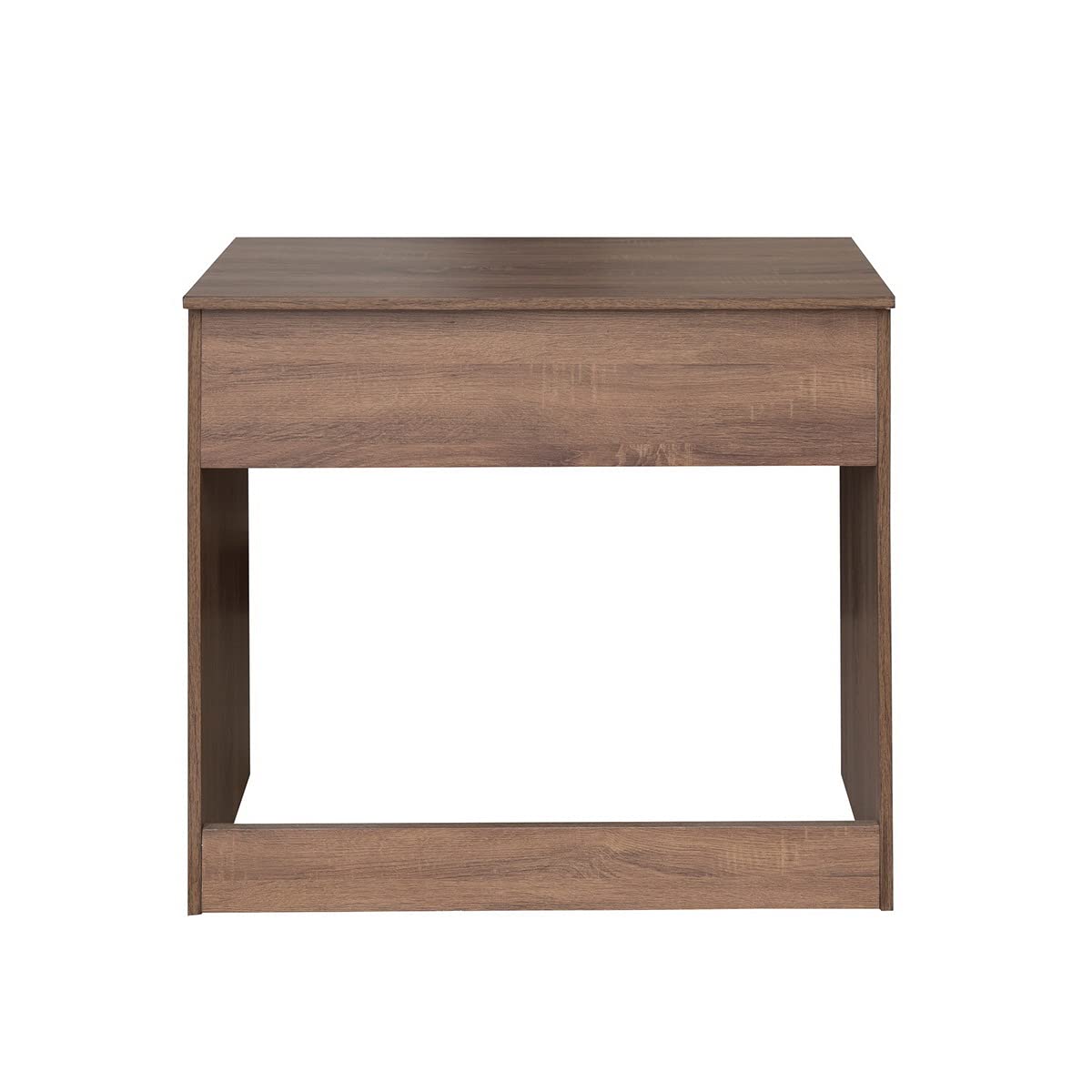 Solid Wood Computer Desk with Storage Drawer & Keyboard Tray - Home Office Workstation for Small Spaces, Gaming & Remote Work