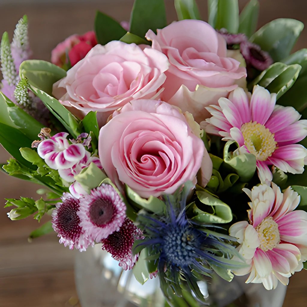 Baby Shower Floral Centerpieces - Elegant Decorative Flowers for Baby Shower Tables, Nursery Decor & Gender Reveal Parties | Perfect for Table Decorations, Gift Displays & Photo Backdrops