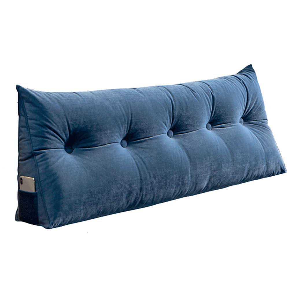 Comfortable Upholstered Headboard for Bed - Wedge Pillow Backrest with Detachable Design & Pearl Cotton Padding - Perfect for Reading, Watching TV, and Relaxing in Bed
